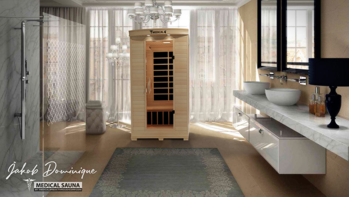 2 Person Home Full Spectrum Infrared Sauna | Medical 4™
